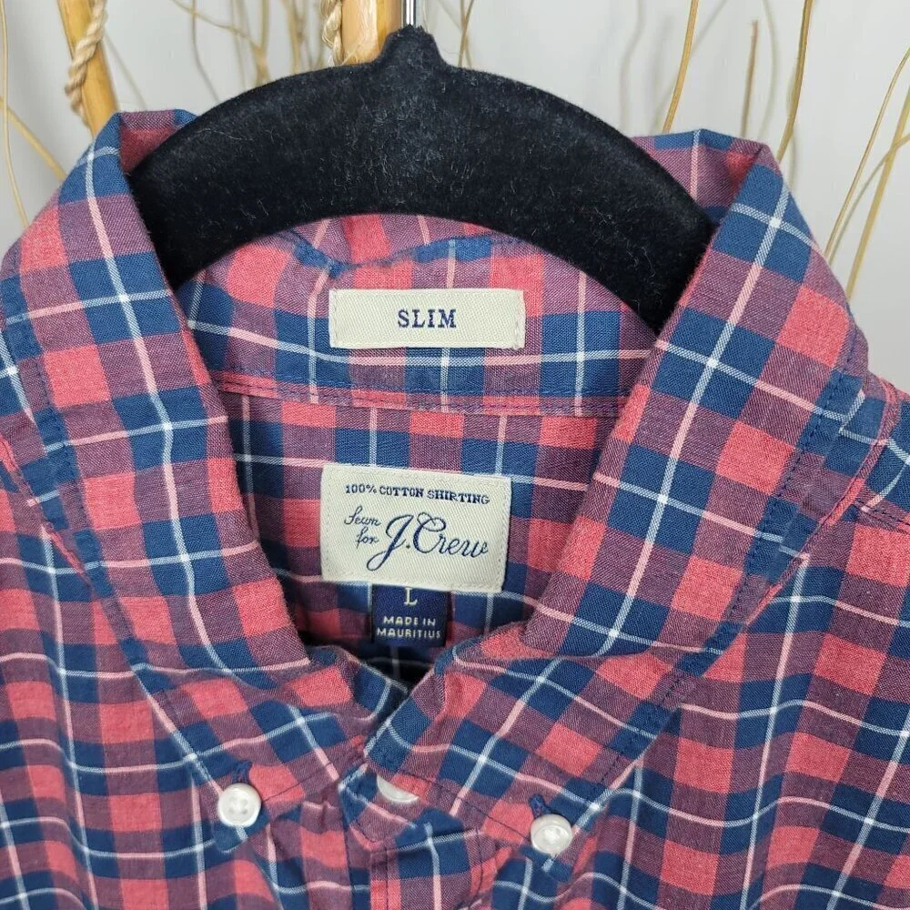 J. Crew Button‎ Up Mens Large